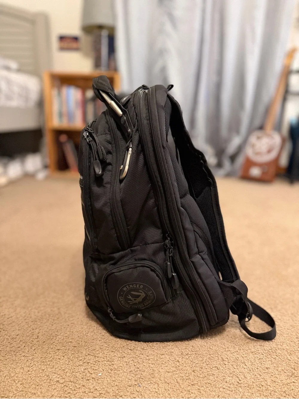 SWISSGEAR Black Backpack - Everyday Laptop Bag